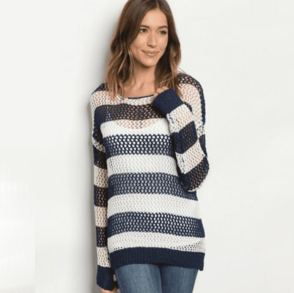 Knit Striped Sweater